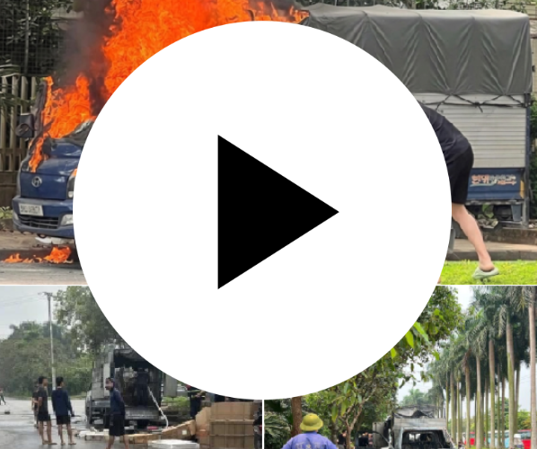 Biến căng tại Ninh Hiệp: “Hỏa thần” bất ngờ ghé thăm xe giữa phố